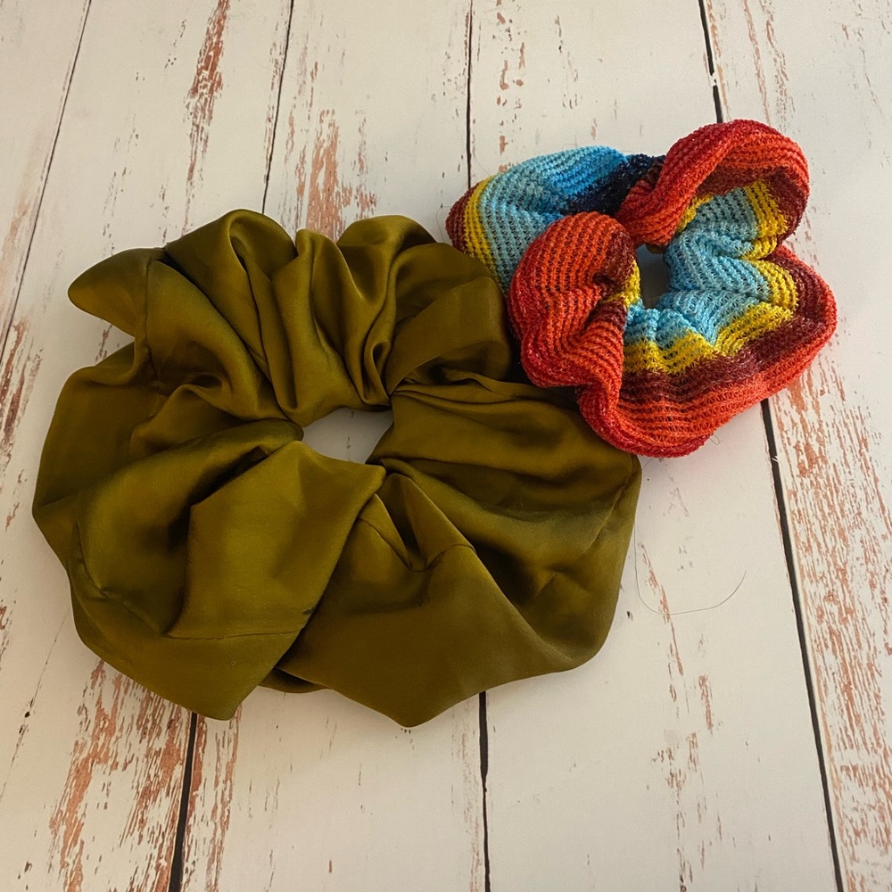 Free People hair scrunchies
